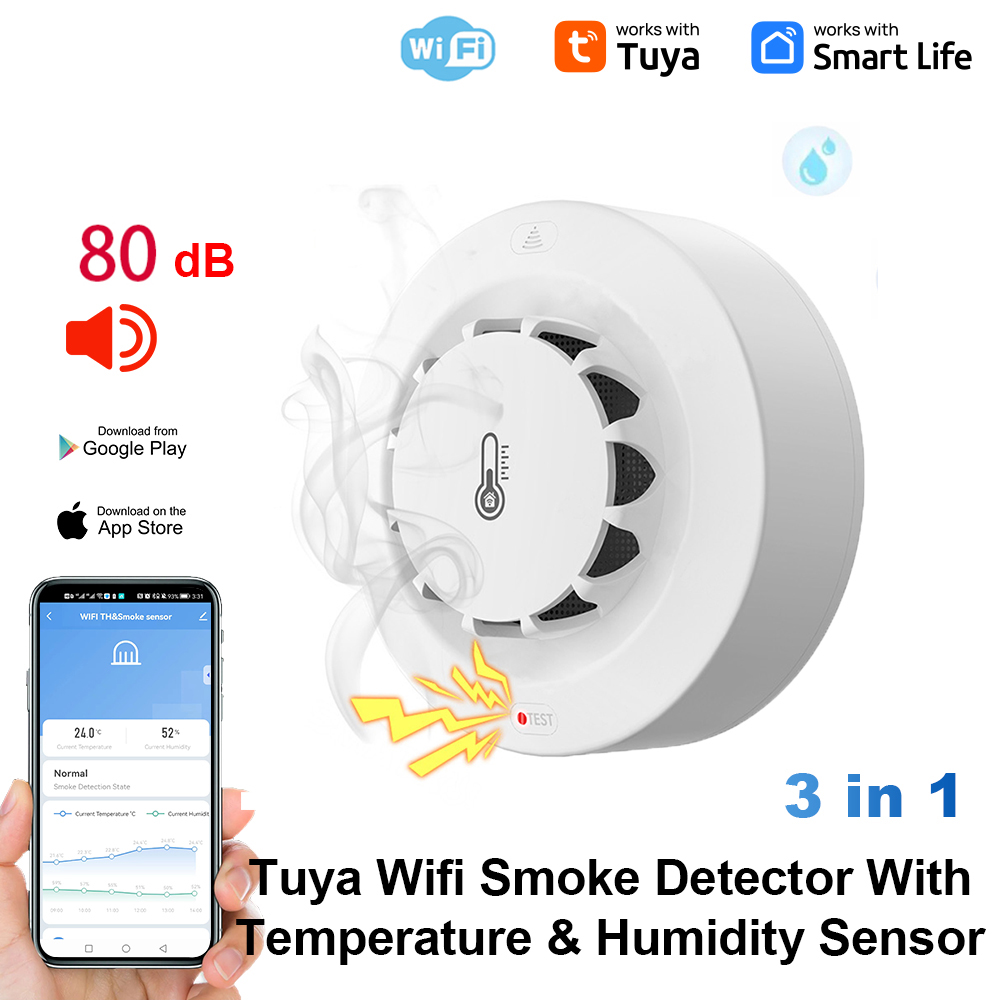 Wifi Thermostat - Tuya WiFi Sıcaklık ve Nem Sensörü
