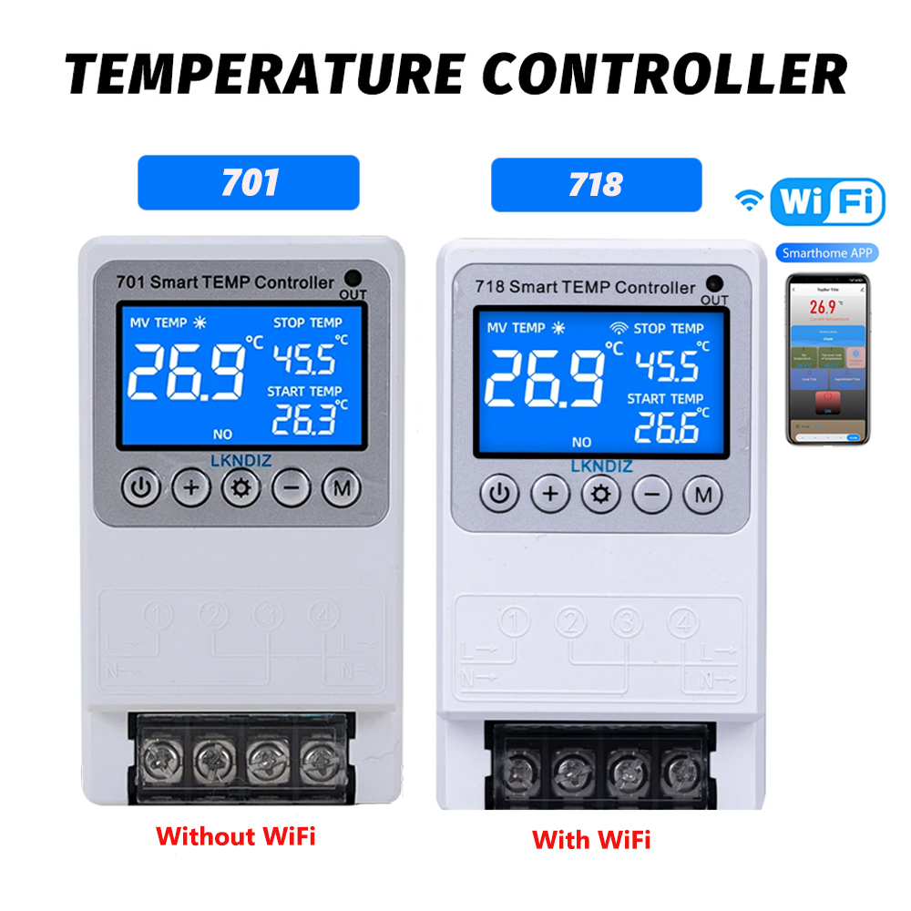 Wifi Thermostat - Sıcaklık akıllı WIFI denetleyici sabit termostat