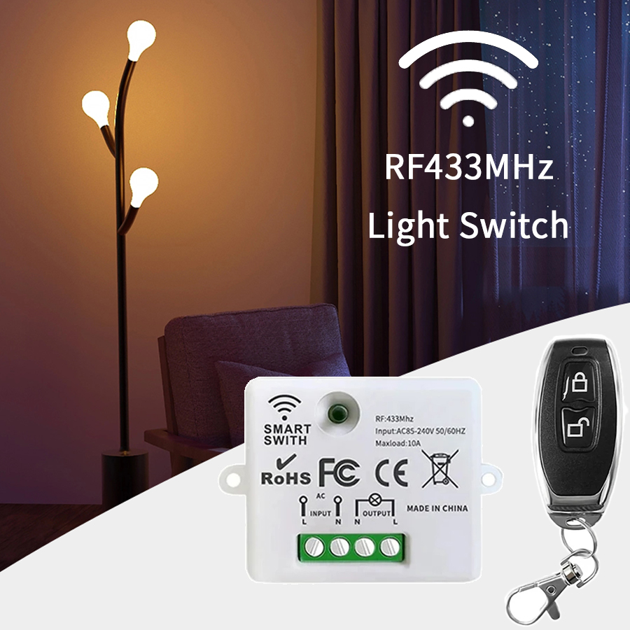 Smart Ir Remote Controller - RF 433MHz Kablosuz Uzaktan Kumanda Anahtarı