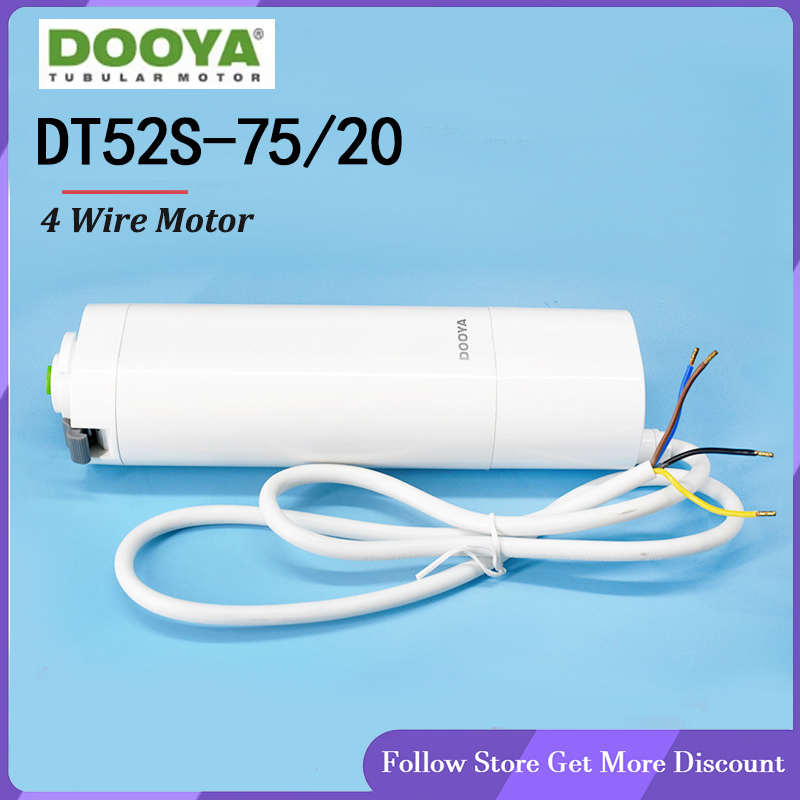 Smart Home Fibaro - Dooya DT52S 75W Elektrikli Perde Motoru,
