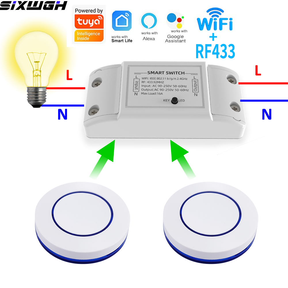 Smart Ir Remote Controller - 16A WiFi Tuya Akıllı Anahtar Kablosuz