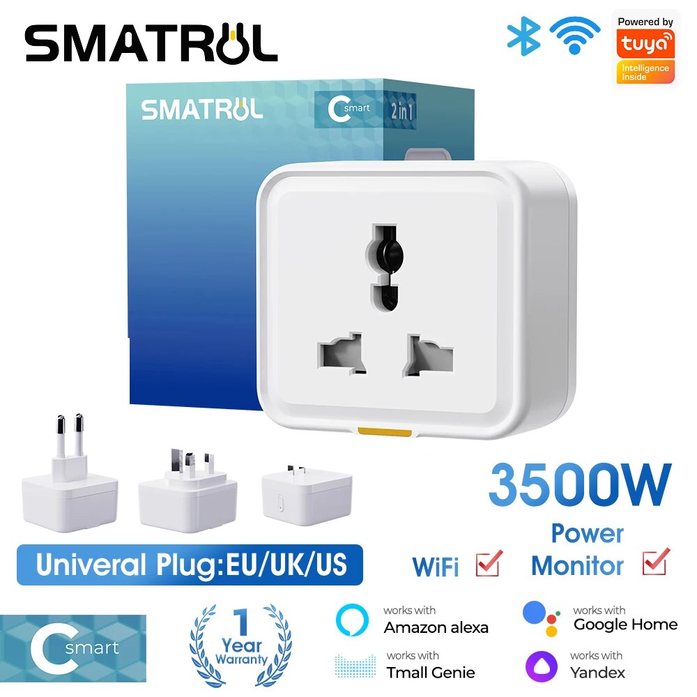 Smart Home Or Smart Home - Tuya akıllı ev kablosuz WIFI fişi