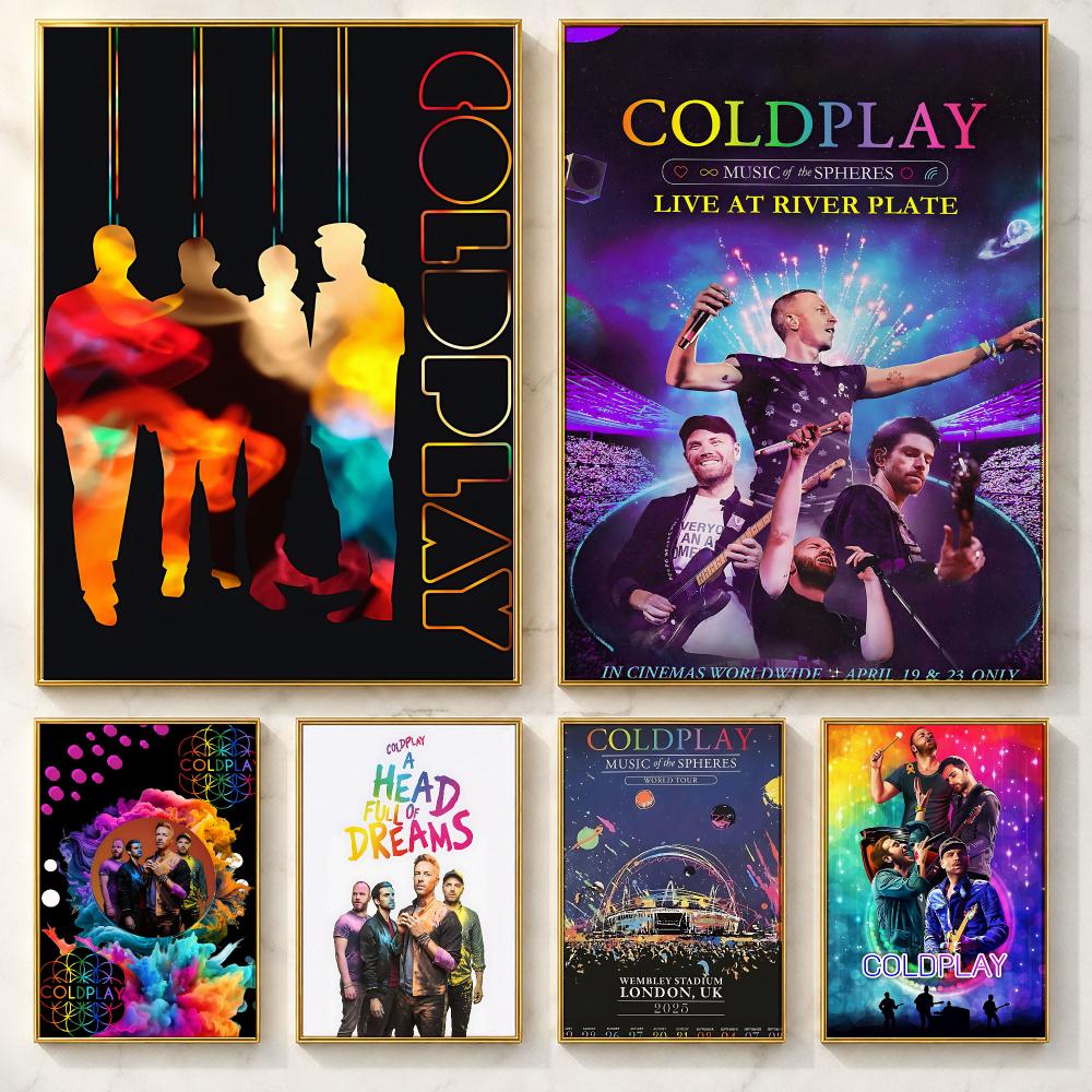 Smart Home Poster - Smart Band C-ColdplayS Poster Kendinden Yapışkanlı