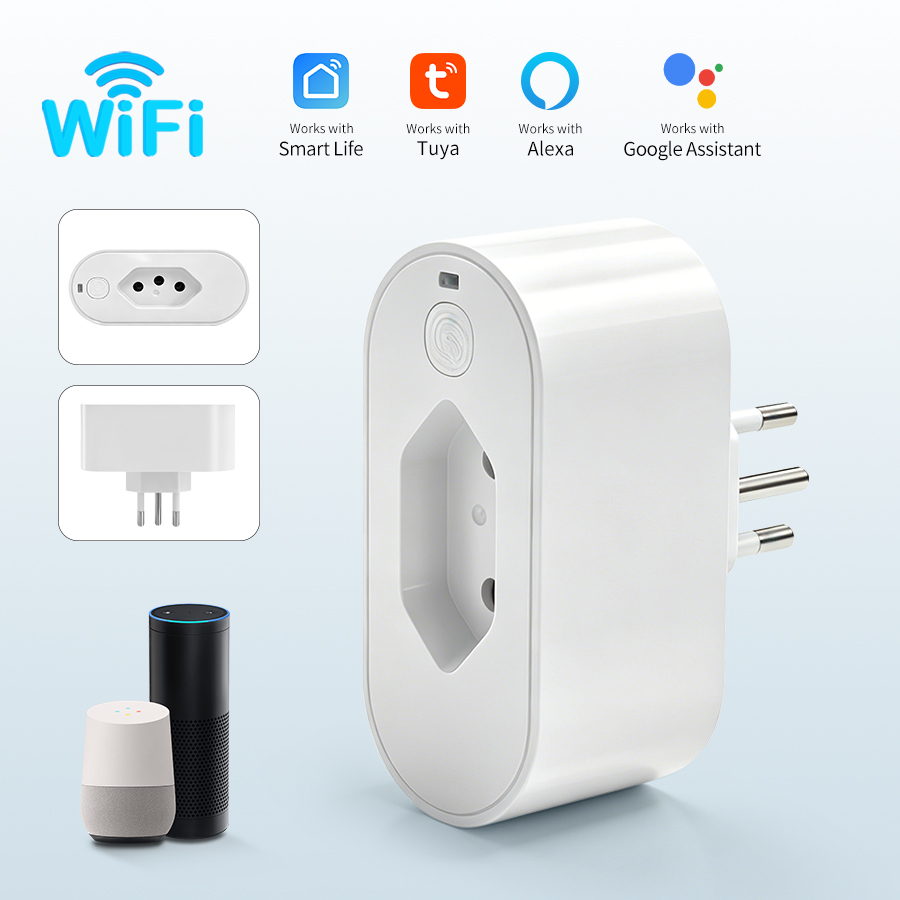 Smart Home Or Smart Home - Tuya WiFi Akıllı Priz, Güç Monitörlü