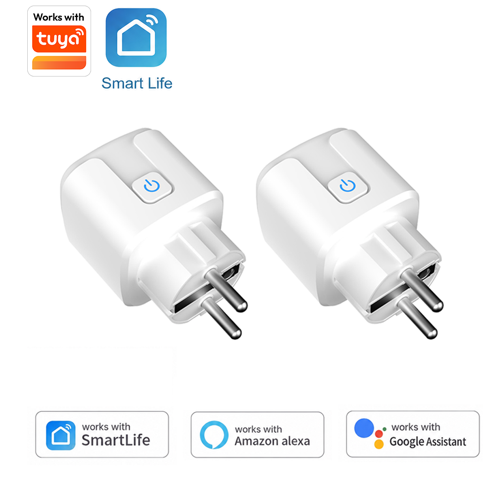 Smart Home Or Smart Home - Tuya EU Akıllı Priz Wi-Fi'yi, 16A/20A'yı,