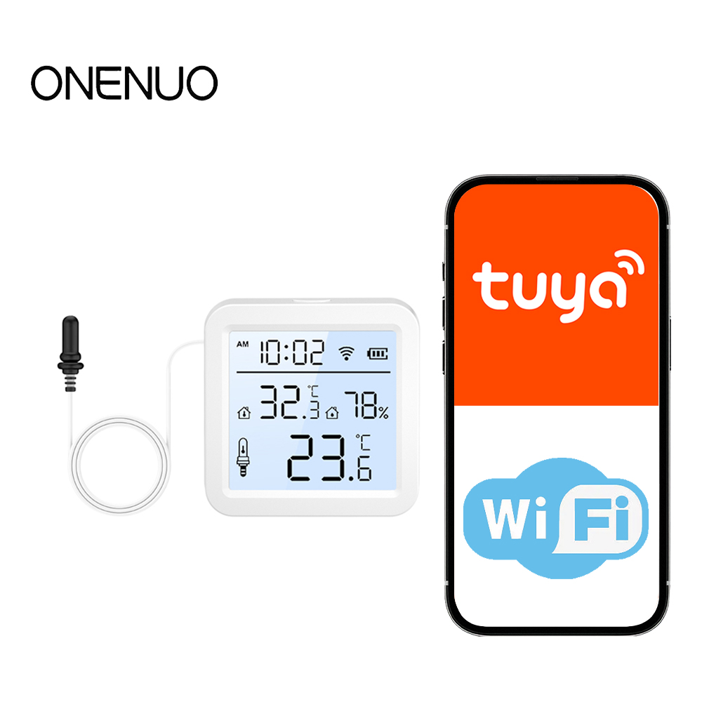 Wifi Thermostat - Harici Problu WiFi Nem ve Sıcaklık
