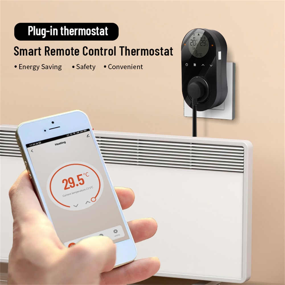 Wifi Thermostat - Yeni Çift Sensörlü Termostat WIFI Akıllı