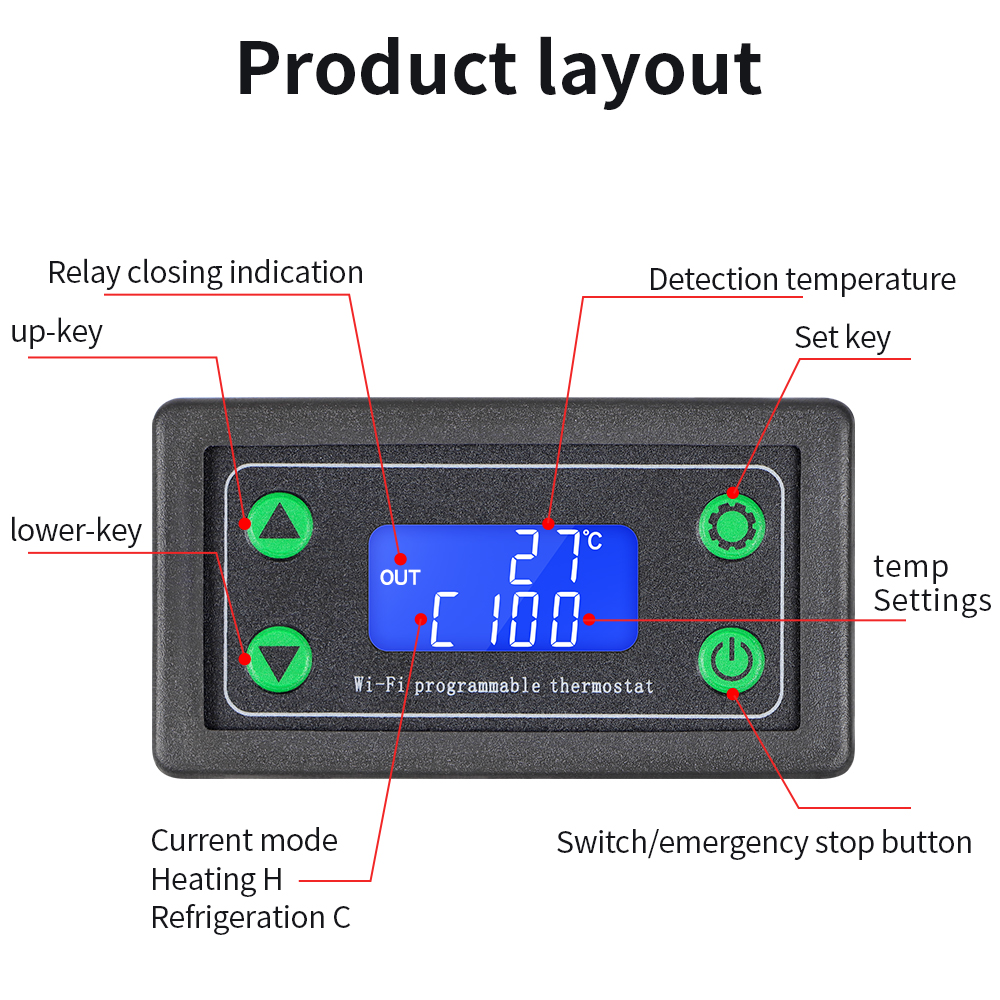 WIFI Uzaktan Sıcaklık Kontrol  - Wifi Thermostat incelemesi ve fiyatı