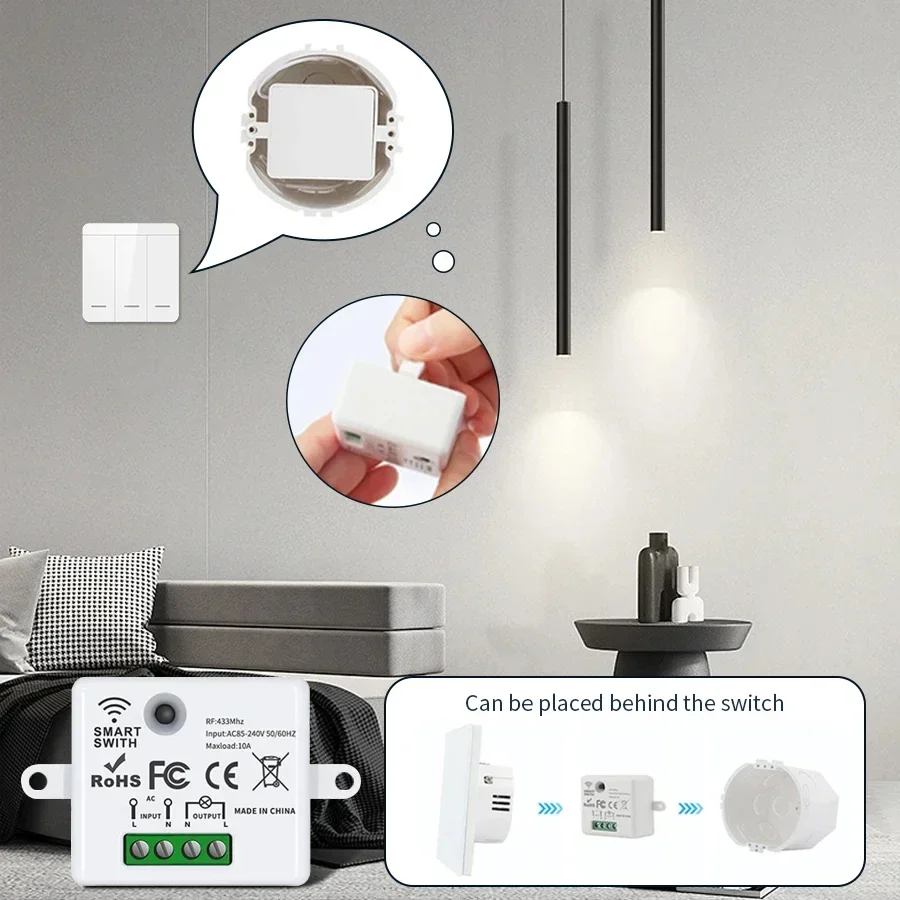 RF 433MHz Kablosuz Uzaktan Kum - Smart Ir Remote Controller incelemesi ve fiyatı