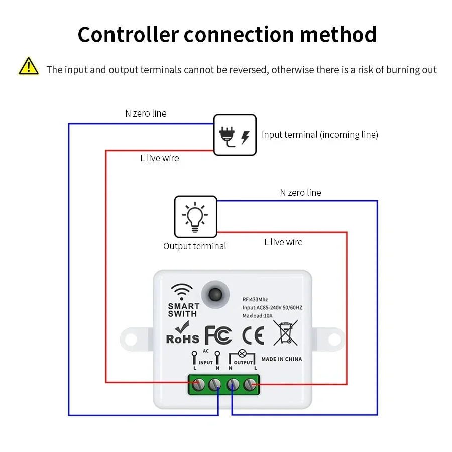 RF 433MHz Kablosuz Uzaktan Kum - Smart Ir Remote Controller incelemesi ve fiyatı
