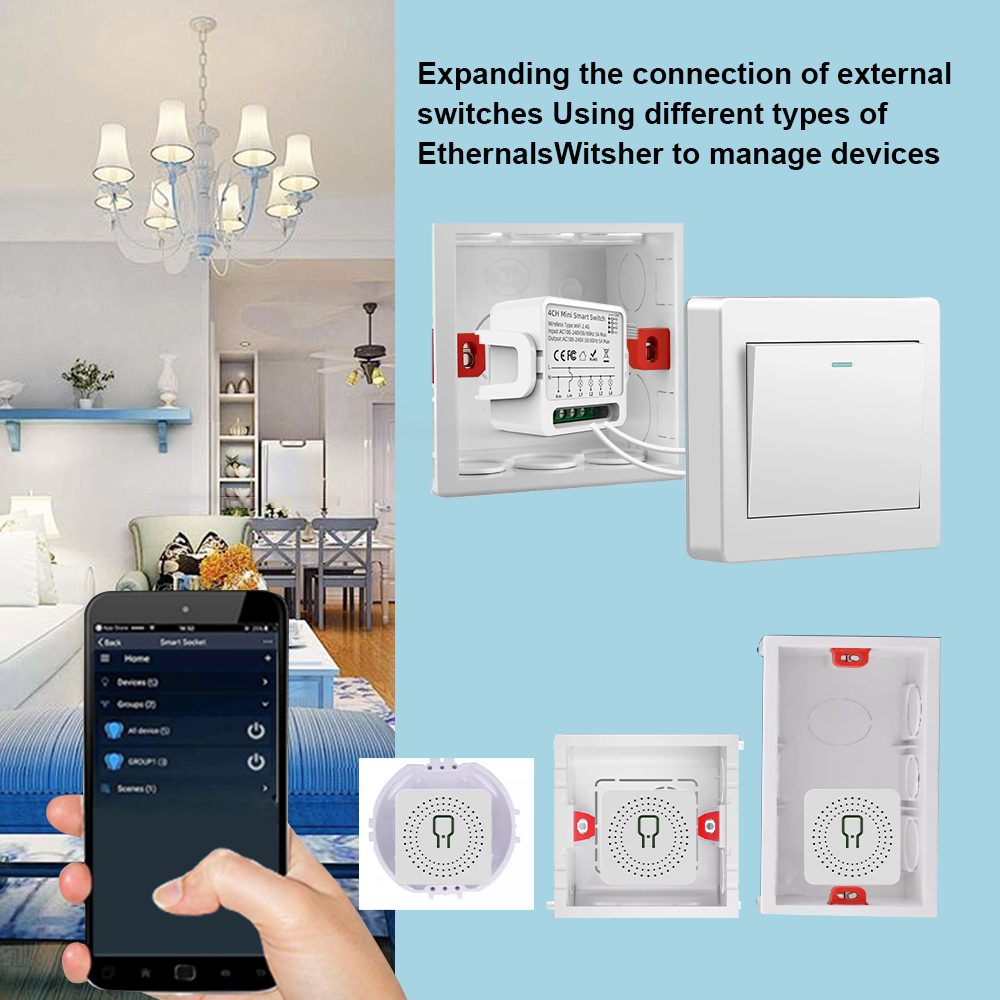 Tuya WiFi Akıllı Anahtar 1/2/3 - Smart Light Switch incelemesi ve fiyatı
