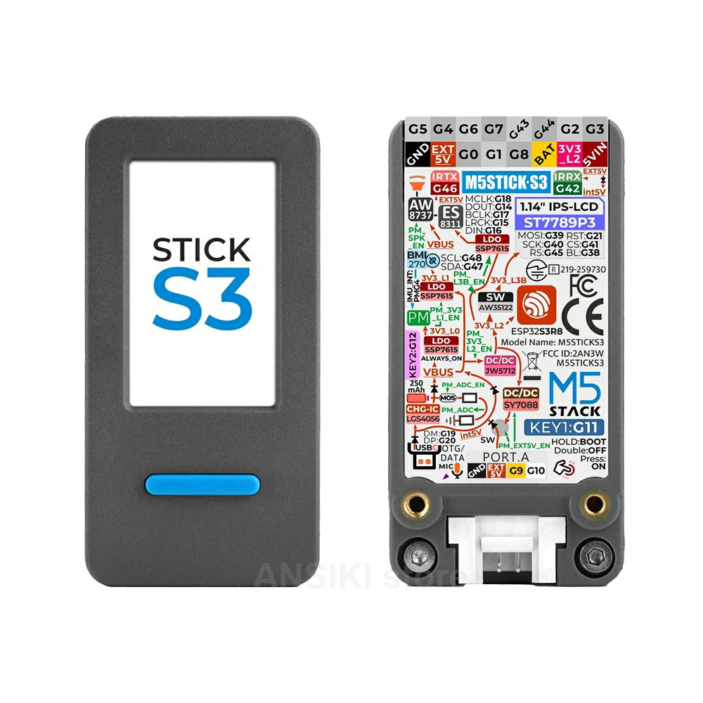 M5Stack M5StickS3 ESP32-S3 IoT - Smart Home Display incelemesi ve fiyatı