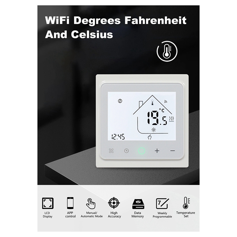 16A Tuya Akıllı WiFi Termostat - Wifi Thermostat incelemesi ve fiyatı