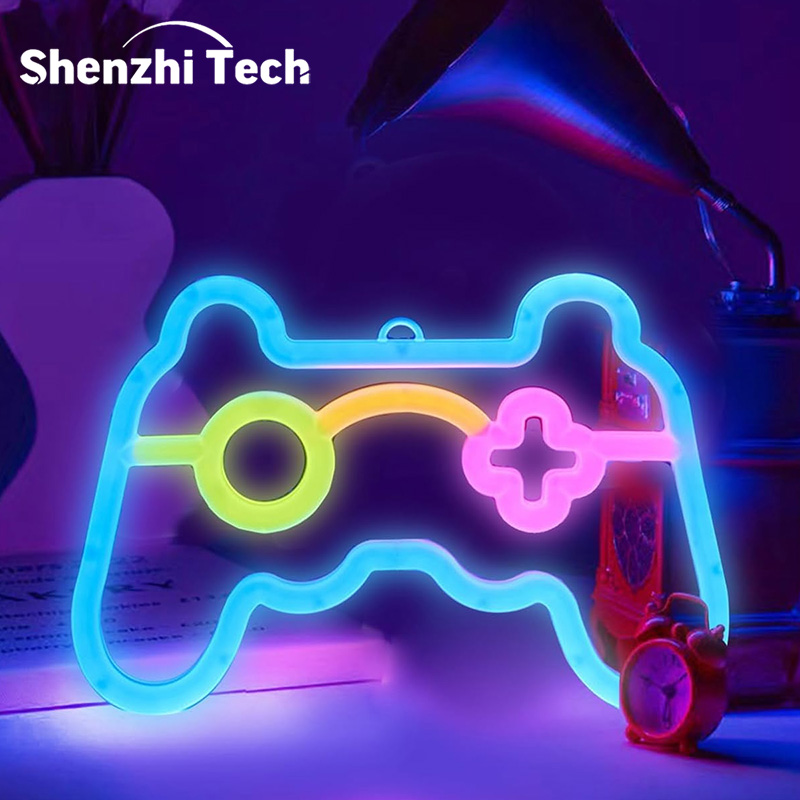 LED Oyun Kumandası Neon Tabela - Smart Home Poster incelemesi ve fiyatı