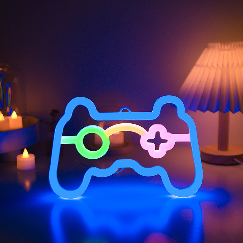 LED Oyun Kumandası Neon Tabela - Smart Home Poster incelemesi ve fiyatı