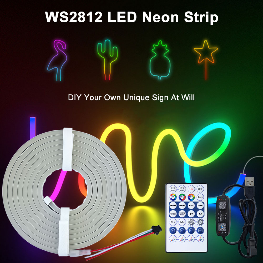 DC5V LED Neon şerit silikon je - Smart Home Poster incelemesi ve fiyatı