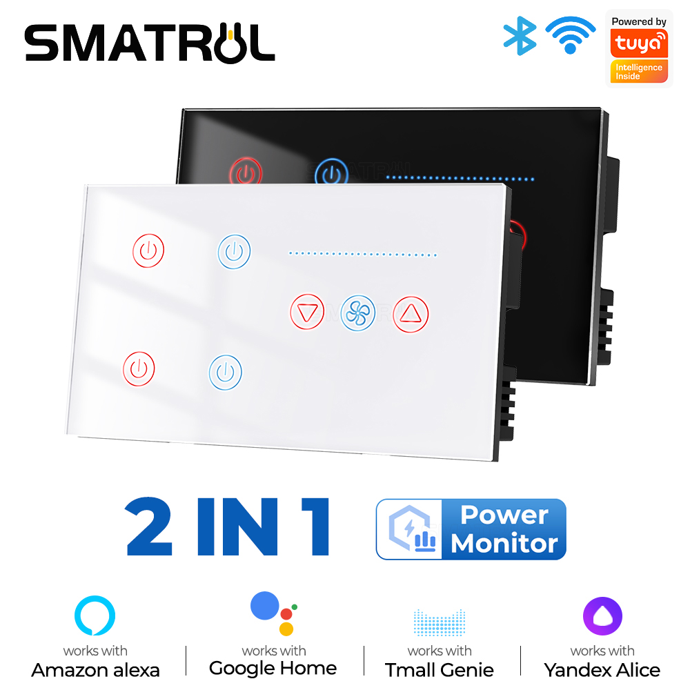 Zigbee WIFI Akıllı Duvar Anaht - Smart Home Ventilation System incelemesi ve fiyatı