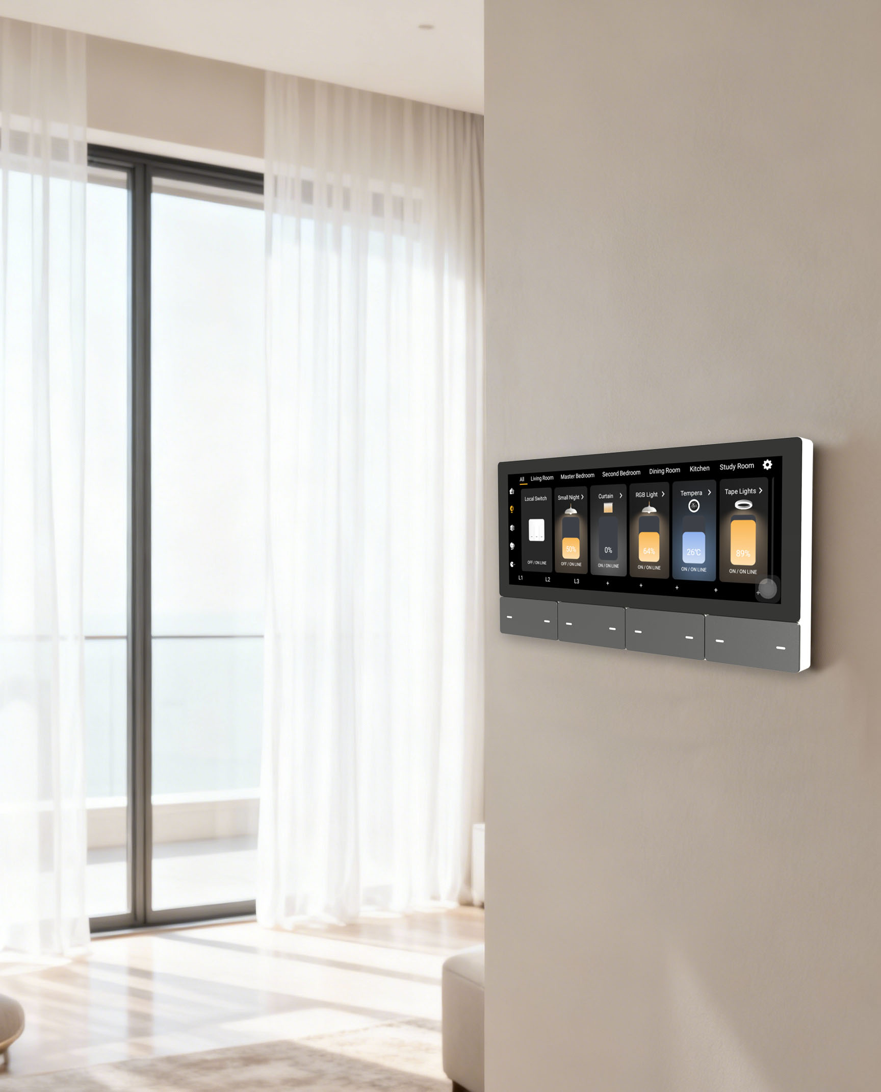 F5 Tuya UK Dokunmatik Ekranlı  - Smart Home Display incelemesi ve fiyatı