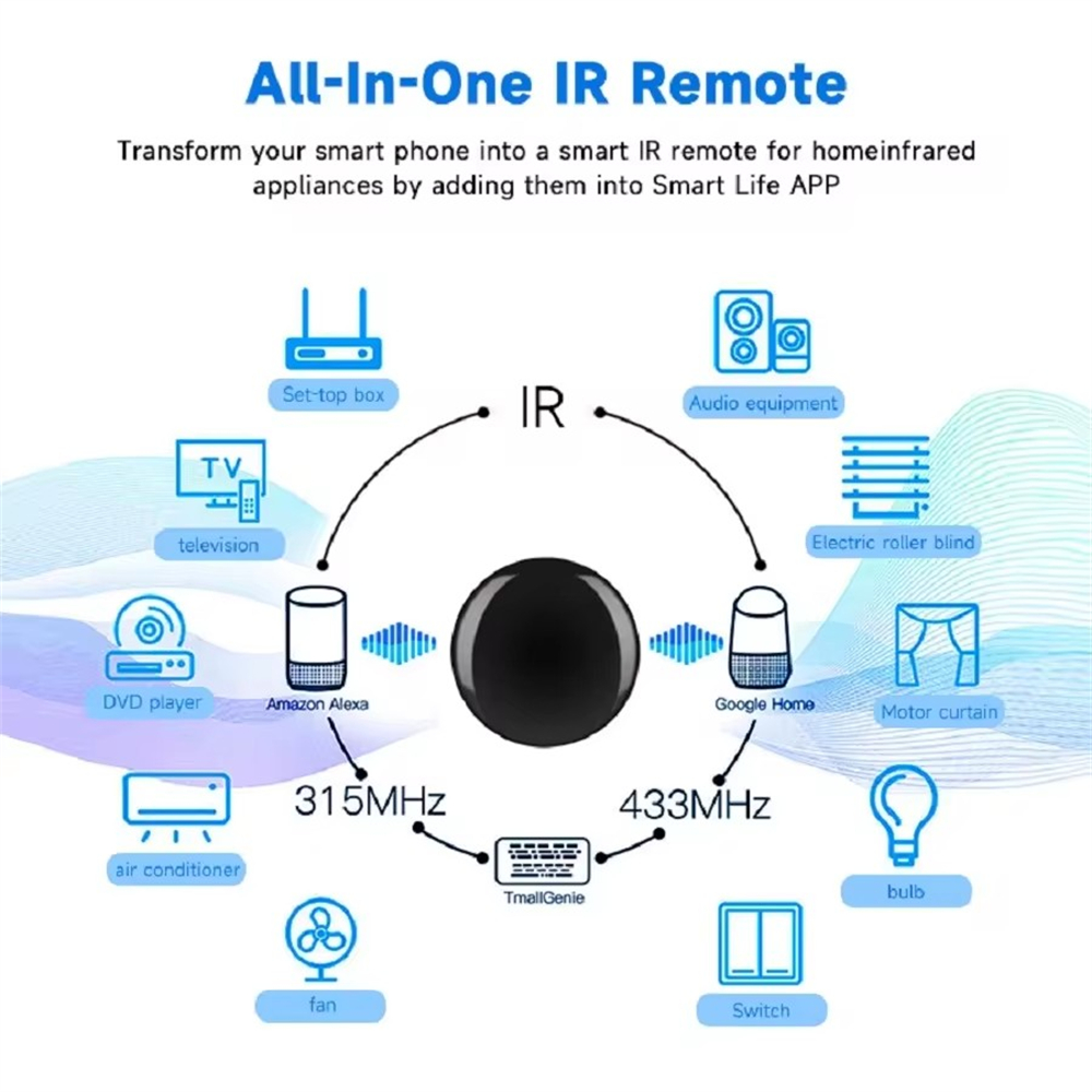 Tuya WiFi Akıllı IR Uzaktan Ku - Smart Ir Remote Controller incelemesi ve fiyatı