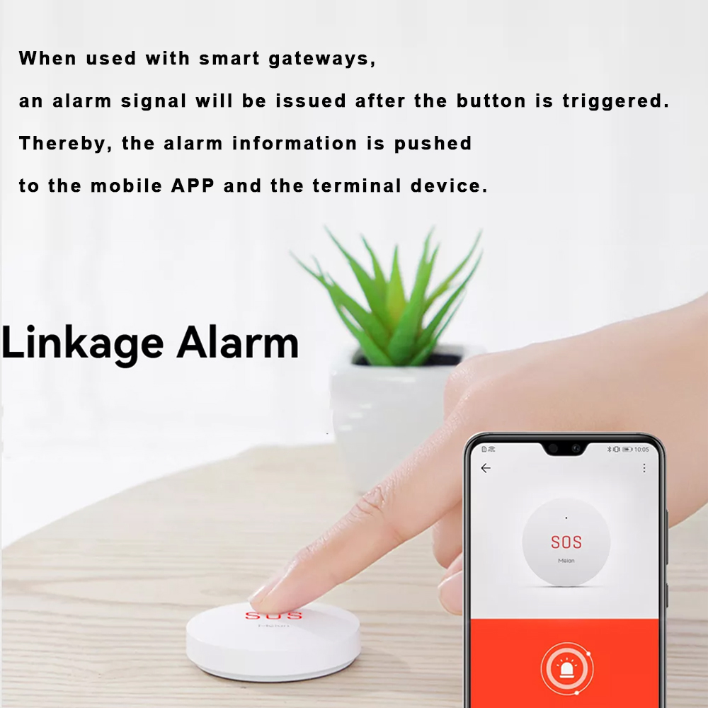 Zigbee Tuya SOS acil düğmesi e - Smart Home Market incelemesi ve fiyatı
