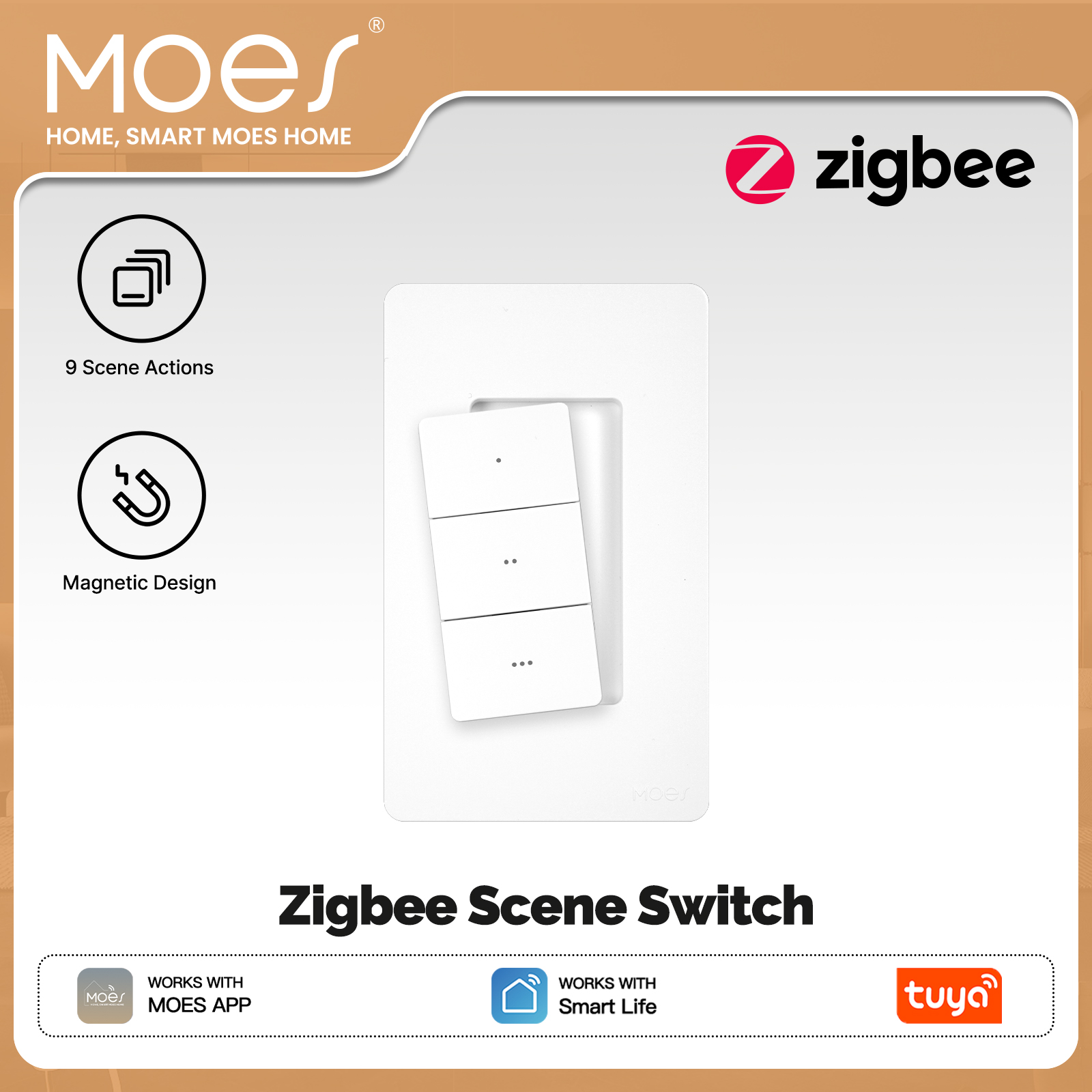 MOES Tuya Zigbee Akıllı Kablos - Smart Light Switch incelemesi ve fiyatı
