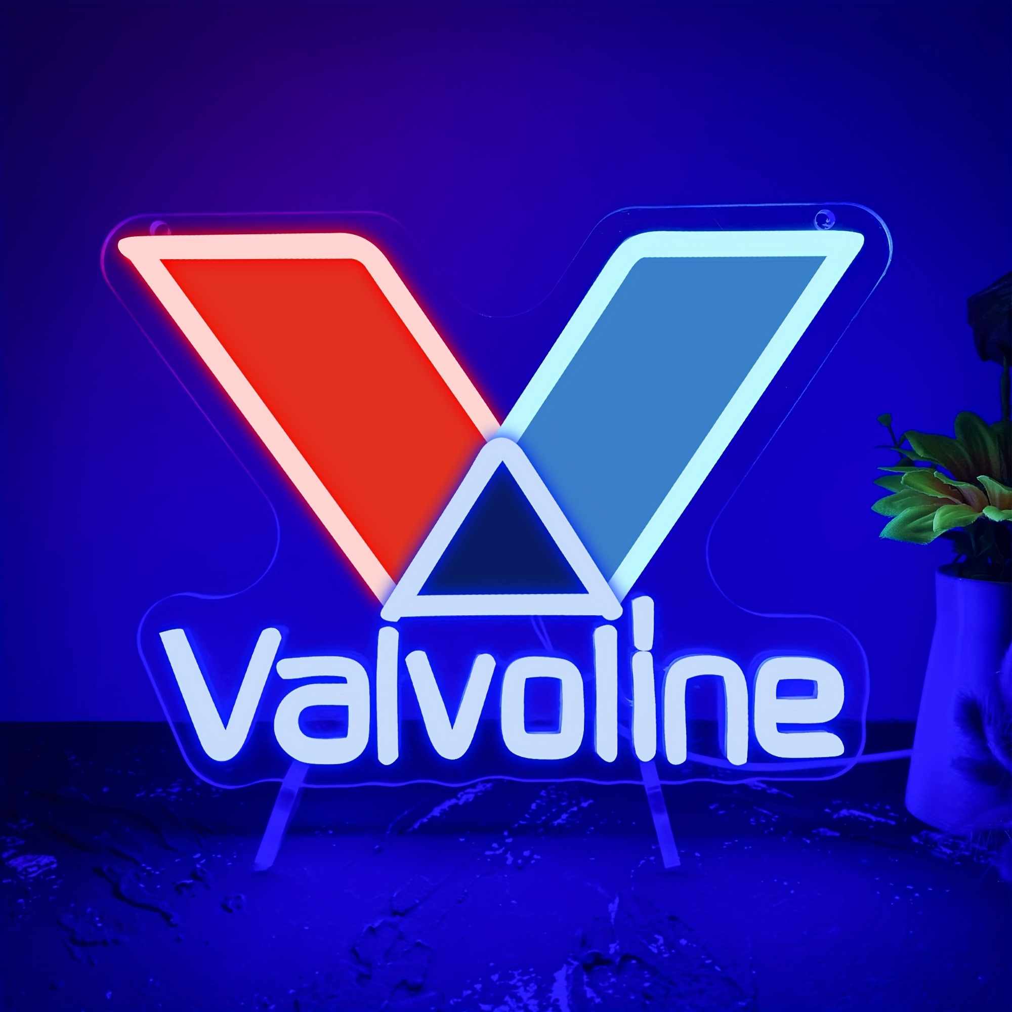 Valvoline Motor Yağı Neon Burc - Smart Home Poster incelemesi ve fiyatı