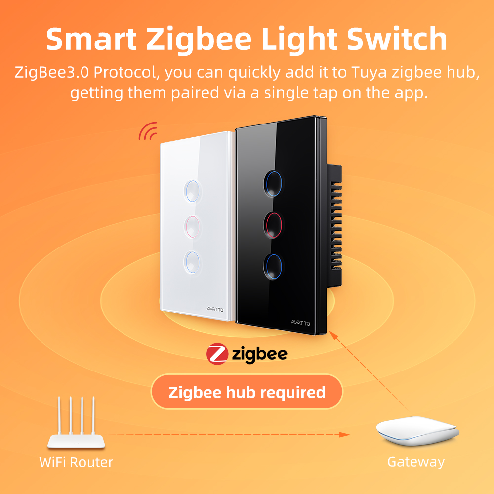 AVATTO 1/2/3/4 Gang ZigBee Akı - Smart Light Switch incelemesi ve fiyatı