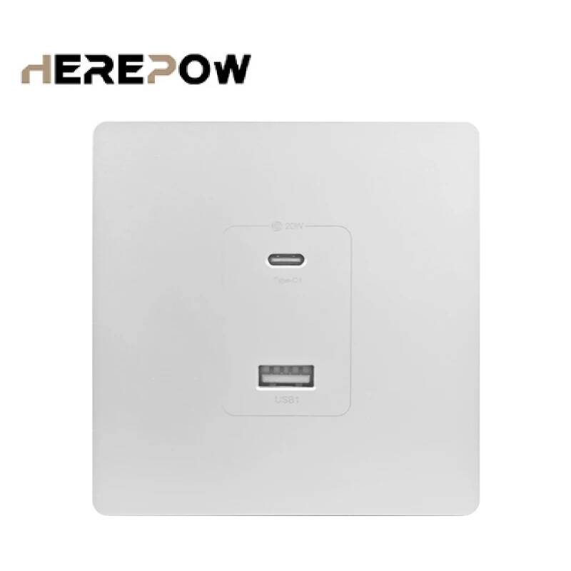 Herepow Duvar Prizi Çift USB T - Smart Home Or Smart Home incelemesi ve fiyatı