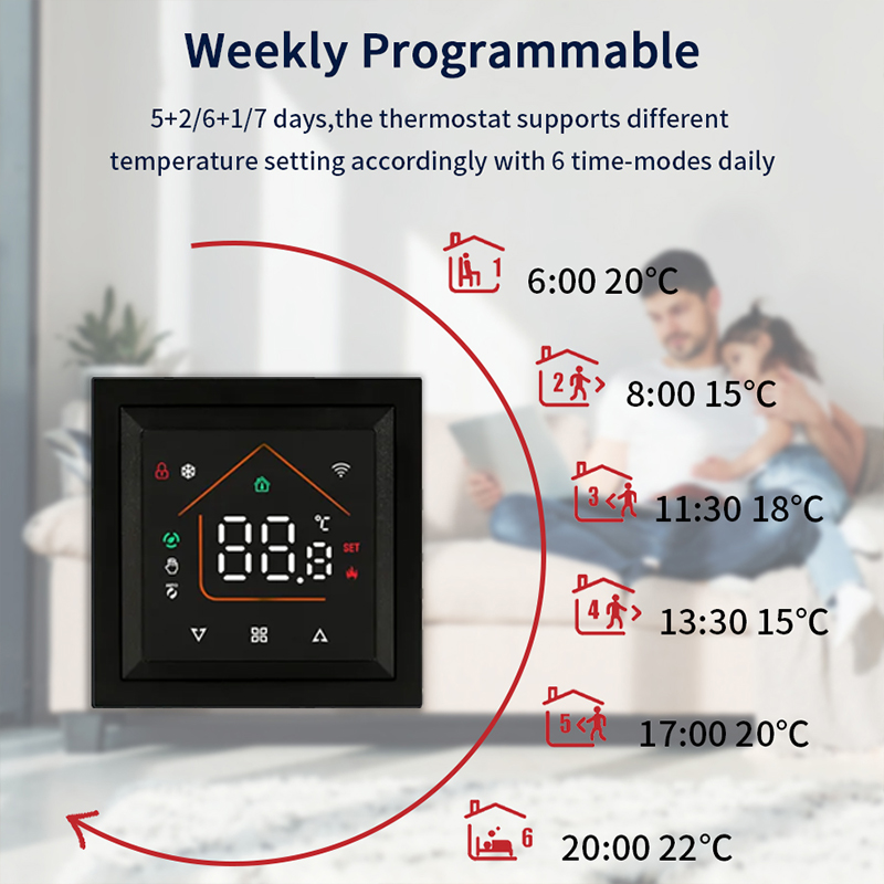 Akıllı WiFi Termostat Tuya Sma - Wifi Thermostat incelemesi ve fiyatı