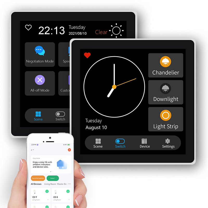 FUERS 4 Inç Dokunmatik Ekran Ç - Smart Home Display incelemesi ve fiyatı