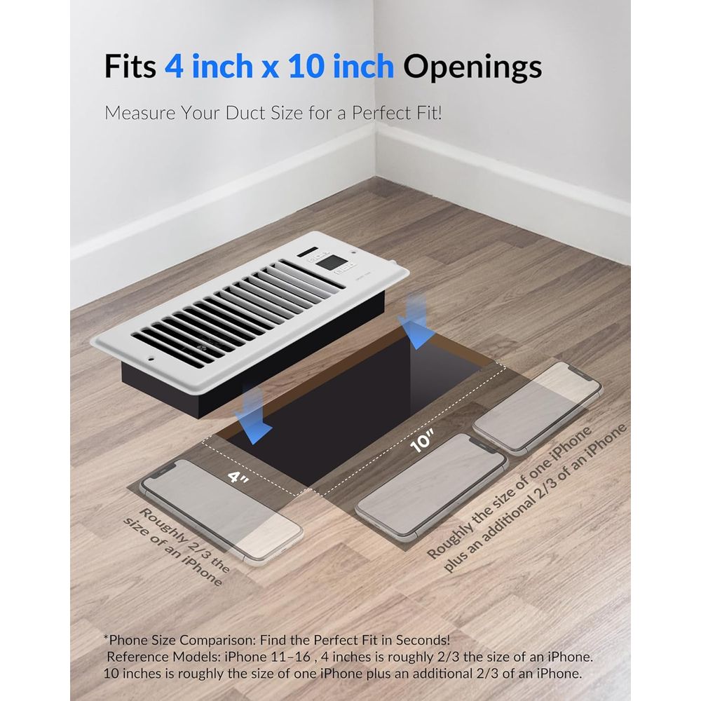 4 inç x 10 inçlik Havalandırma - Wifi Thermostat incelemesi ve fiyatı