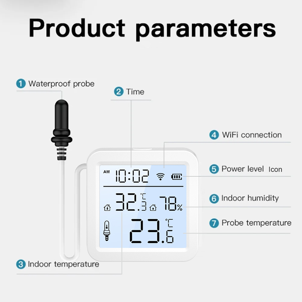 Harici Problu WiFi Nem ve Sıca - Wifi Thermostat incelemesi ve fiyatı