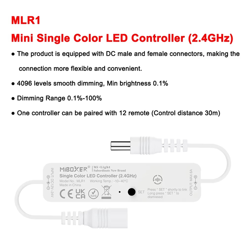 Miboxer MLR2 DC12-24V Mini 2.4 - Smart Ir Remote Controller incelemesi ve fiyatı